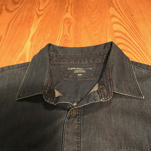 Calvin Klein Denim Shirt, Good condition! - Picture 5 of 5